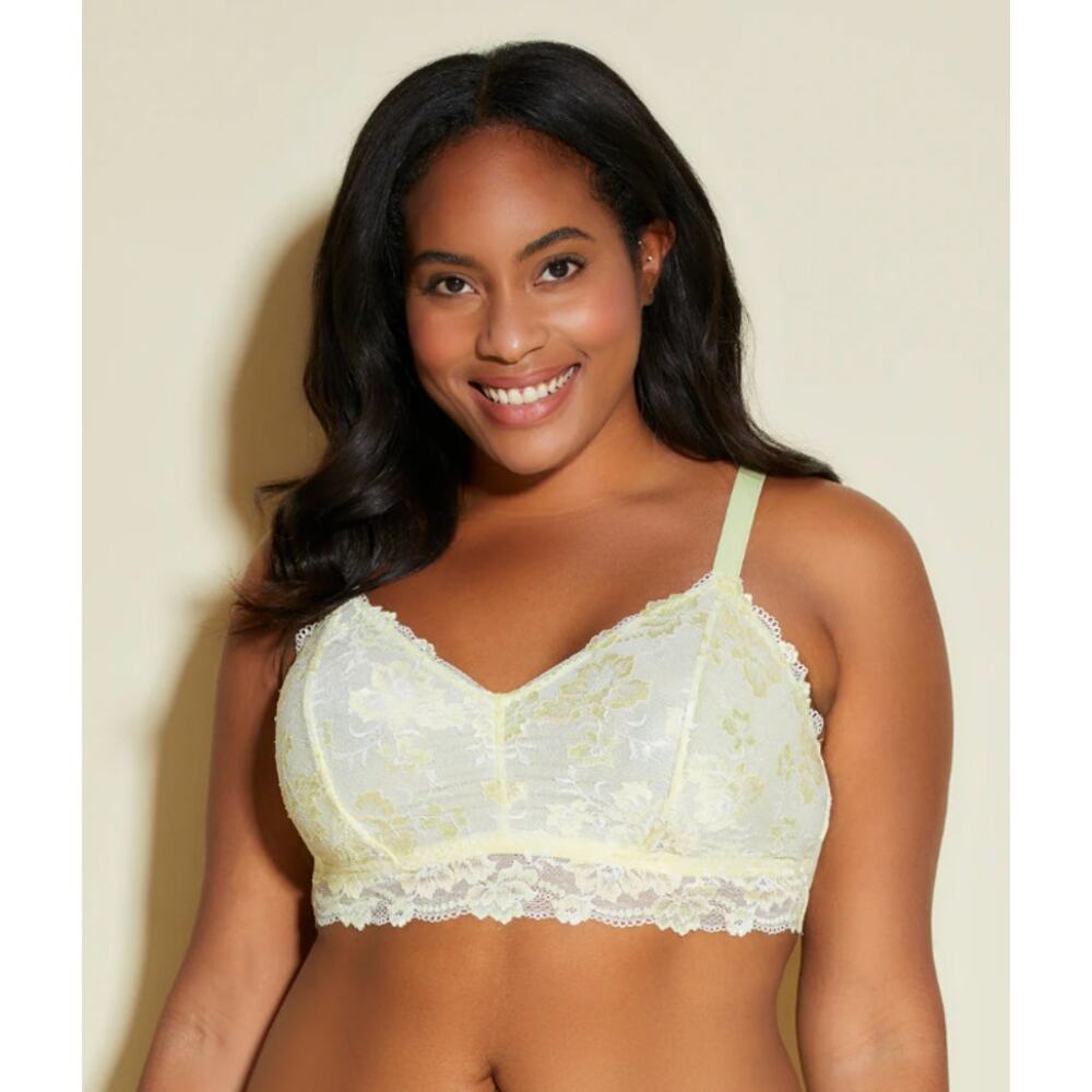 Cosabella Savona Longline Bralette Savon Yellow 1382P 1X NWT